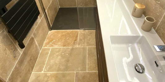 Prestation salle de bain, réalisation Maçonnerie Rousseau