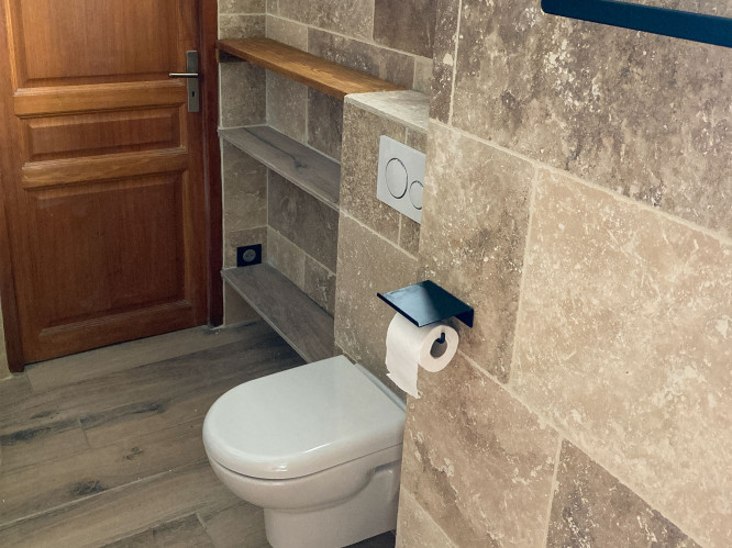 salle-de-bain placo carrelage