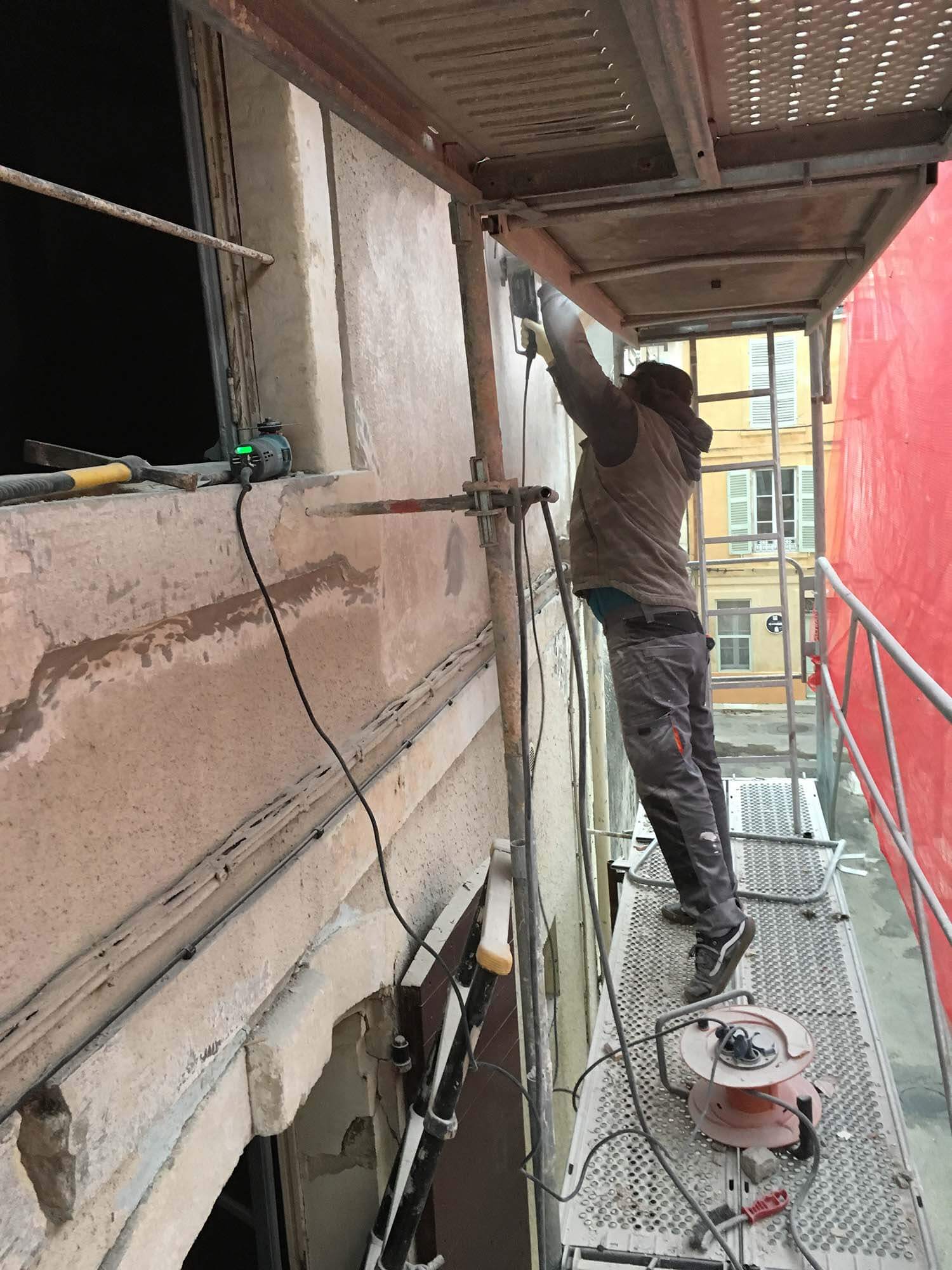 renovation facade arles 2018  01